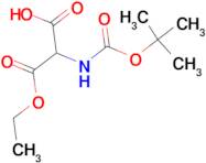 2-tert-Butoxycarbonylaminomalonic acid monoethyl ester