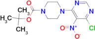 1-Boc-4-(6-Chloro-5-nitro-4-pyrimidinyl)piperazine