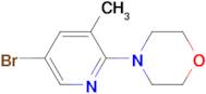 5-Bromo-3-methyl-2-(morpholino)pyridine