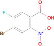 4-Bromo-5-fluoro-2-nitrobenzoic acid