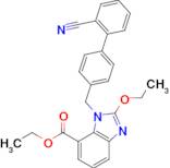 Ethyl 2-ethoxy-1-[[(2'-cyanobiphenyl-4-yl)methyl]benzimidazole]-7-carboxylate