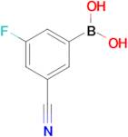 3-Cyano-5-fluorophenylboronic acid