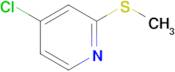 4-Chloro-2-(methylsulfanyl)pyridine