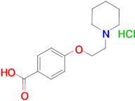 4-(2-(Piperidin-1-yl)ethoxy)benzoic acid hydrochloride