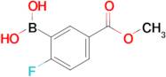 2-Fluoro-5-methoxycarbonylphenylboronic acid