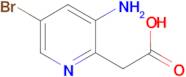 (3-Amino-5-bromopyridin-2-yl)acetic acid