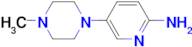 1-Methyl-4-(6-aminopyridin-3-yl)piperazine