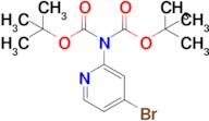 N,N-DiBoc-2-amino-4-bromopyridine