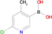 2-Chloro-4-methyl-5-pyridineboronic acid