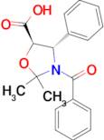 (4S,5R)-3-Benzoyl-2,2-dimethyl-4-phenyloxazolidine-5-carboxylic acid