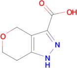 1,4,6,7-Tetrahydropyrano[4,3-c]pyrazole-3-carboxylic acid