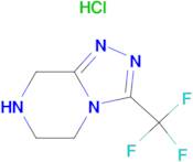 3-Trifluoromethyl-5,6,7,8-tetrahydro-1,2,4-triazolo-[4,3-a]pyrazine hydrochloride
