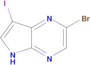 5-Bromo-3-iodo-4,7-diazaindole