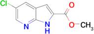 Methyl 5-chloro-1H-pyrrolo[2,3-b]pyridine-2-carboxylate