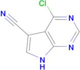 4-Chloro-7H-pyrrolo[2,3-d]pyrimidine-5-carbonitrile
