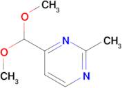 4-(Dimethoxymethyl)-2-methylpyrimidine