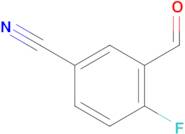 4-Fluoro-3-formylbenzonitrile