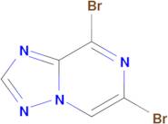 6,8-Dibromo[1,2,4]triazolo[1,5-a]pyrazine