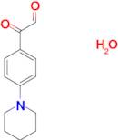 4-Piperidinylphenylglyoxal hydrate