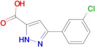 5-(3-Chlorophenyl)-1H-pyrazole-3-carboxylic acid