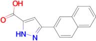 5-naphthalen-2-yl-1H-pyrazole-3-carboxylic acid