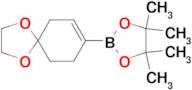 4,4,5,5-Tetramethyl-2-(1,4-dioxaspiro[4.5]dec-7-en-8-yl)-1,3,2-dioxaborolane