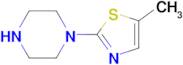 5-Methyl-2-(piperazin-1-yl)thiazole