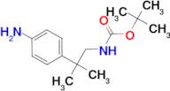 tert-Butyl (2-(4-aminophenyl)-2-methylpropyl)carbamate