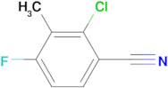 2-Chloro-4-fluoro-3-methylbenzonitrile