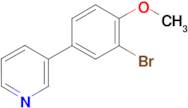 3-(3-Bromo-4-methoxyphenyl)pyridine