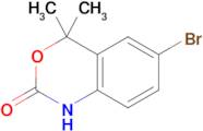 6-Bromo-4,4-dimethyl-1,4-dihydrobenzo[d][1,3]oxazin-2-one