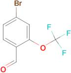 4-Bromo-2-(trifluoromethoxy)benzaldehyde