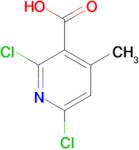 2,6-Dichloro-4-methyl-3-pyridinecarboxylic acid