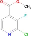 Methyl 2-chloro-3-fluoro-4-pyridinecarboxylate