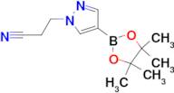 4-(4,4,5,5-Tetramethyl-1,3,2-dioxaborolan-2-yl)-1H-pyrazole-1-propanenitrile