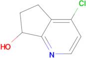 4-Chloro-6,7-dihydro-5H-cyclopenta[b]pyridin-7-ol