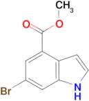 Methyl 6-bromo-4-indolecarboxylate