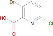 3-Bromo-6-chloropyridine-2-carboxylic acid