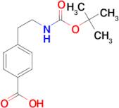 4-(2-tert-Butoxycarbonylaminoethyl)benzoic acid