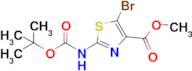 Methyl N-Boc-2-amino-5-bromothiazole-4-carboxylate