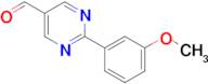 2-(3-Methoxyphenyl)pyrimidine-5-carboxaldehye