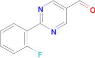 2-(2-Fluorophenyl)pyrimidine-5-carboxaldehye