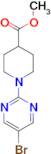 Methyl 1-(5-bromopyrimidin-2-yl)piperidine-4-carboxylate