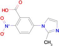 5-(2-Methyl-1H-imidazol-1-yl)-2-nitrobenzoic acid