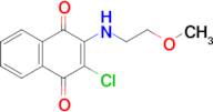 2-Chloro-3-(2-methoxyethylamino)naphthalene-1,4-dione