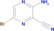 3-Amino-6-bromopyrazine-2-carbonitrile
