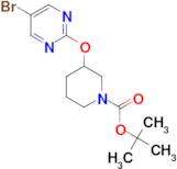 1-Boc-3-(5-Bromopyrimidin-2-yloxy)piperidine