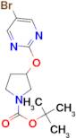 1-Boc-3-(5-Bromopyrimidin-2-yloxy)pyrrolidine