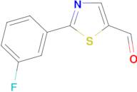 2-(3-Fluorophenyl)thiazole-5-carbaldehyde