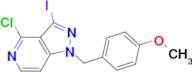 4-Chloro-3-iodo-1-(4-methoxybenzyl)-1H-pyrazolo[4,3-c]pyridine